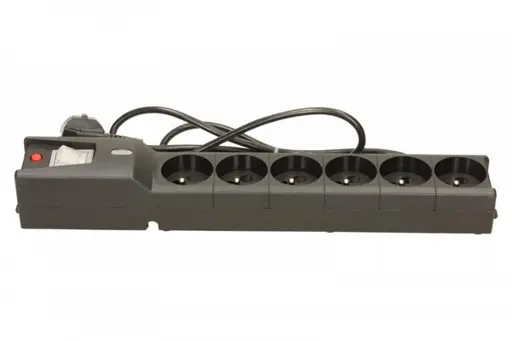 Surge protector LX610 1,5M BLACK