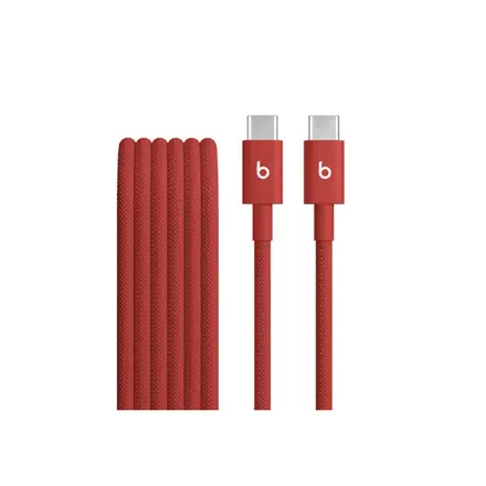 Apple 240W USB-C to USB-C Braided Cable (3 m ) - Rapid Red