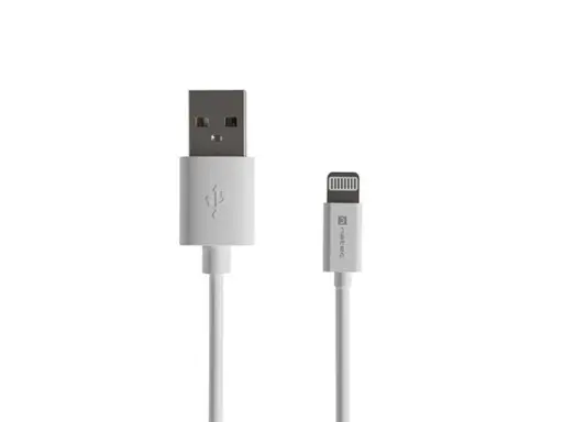 NATEC Prati cable Lightning - USB-A M/M 2m white MFI