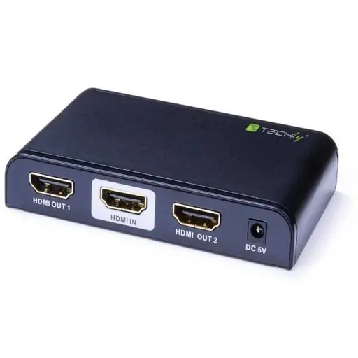 TECHLY 023974 Techly AV HDMI 2.0 splitter 1x2 UHD 4Kx2K 3D AC power