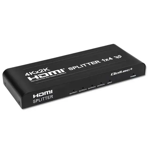 Qoltec 51798 Aktyvus HDMI skirstytuvas 4 x HDMI 4K x 2K
