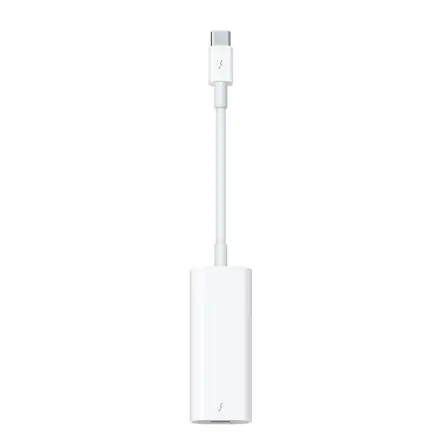 Apple Thunderbolt 3 (USB-C) to Thunderbolt 2 Adapter, White