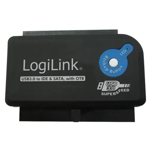 LOGILINK AU0028A - USB 3.0 to IDE & SATA Adapter with OTB