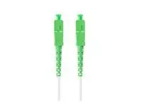 LANBERG fiber optic patchcord SM SC/APC-SC/APC simplex 25m LSZH g657a2 3.0mm white