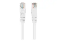 Lanberg Patchcord CAT.6 UTP 0.5M white fluke passed 10-pack