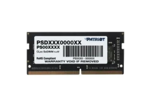 PATRIOT Signature Series 16GB DDR4 1x16GB 3200MHz SODIMM Single