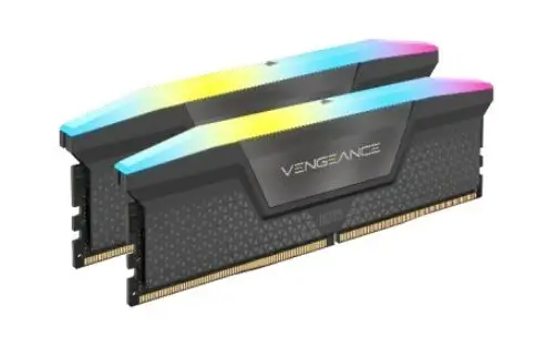 CORSAIR DDR5 6000MT/s 16GB 2x8GB DIMM Unbuffered 36-44-44-96 VENGEANCE RGB LED 1.35V