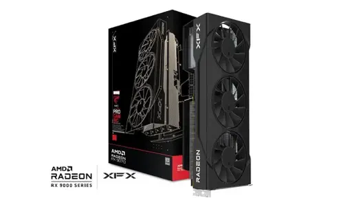 XFX Swift AMD Radeon RX 9070 GRE Triple 90mm Fan Gaming, 12GB GDDR6 192bit, 2790MHz / 18Gbps, HDMI 3xDP, AMD RDNA 4, 3 fan, 2 slot