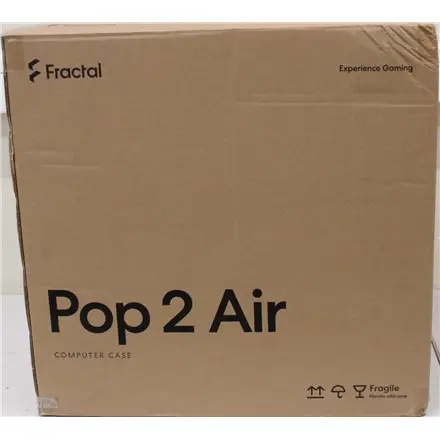 SALE OUT. Fractal Design Pop 2 Air, Black Solid