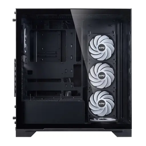 XPG Invader X BTF „Midi Tower“ Juoda