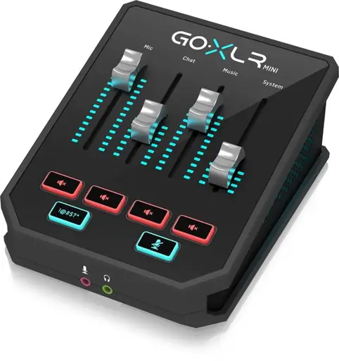 TC Helicon Go XLR Mini - maišytuvas ir garso sąsaja