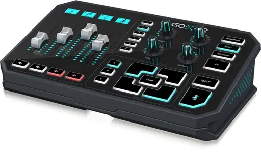 TC Helicon GO XLR - mikseris ir sampleris transliacijoms