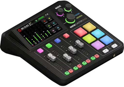 RØDECaster Pro Duo - Podkasto kūrimo studija