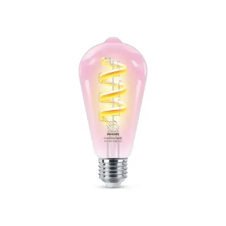 Philips Smart WiFi Filament Clear ST64 470Lm RGB