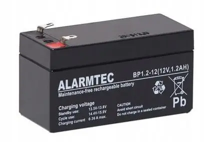 BATTERY 12V 1.2AH VRLA/BP1.2-12 ALARMTEC EMU