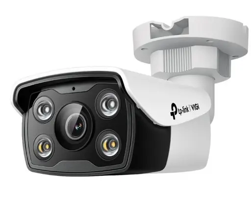 TP-LINK VIGI C350 4MM 5MP Full-Color Bullet Network Camera IP67 PoE/DC 12V 25fps/30fps