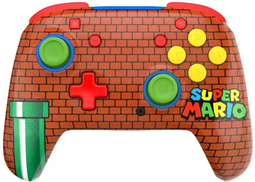 Turtle Beach wireless controller Rematch Nintendo, Mario Bricks