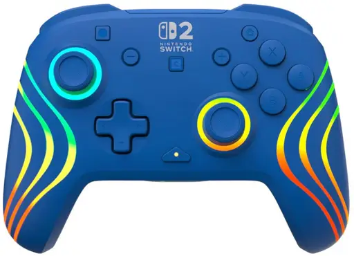 Turtle Beach wireless controller Afterglow Wave Nintendo Switch 2, blue