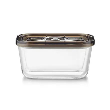 Caso Glass Vacuum Container with Plastic Lid