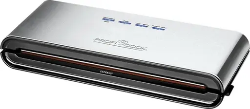 ProfiCook PC-VK 1080 vakuumavimo aparatas Juoda, Nerūdijančiojo plieno