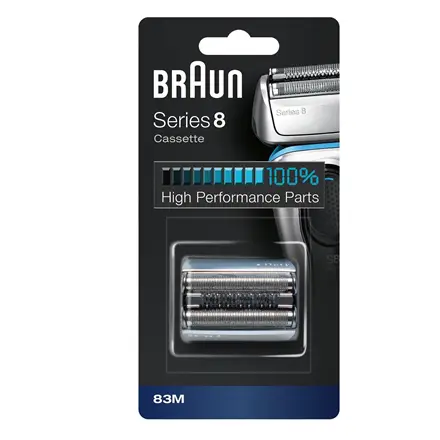 Braun Shaver Replacement Head for Series 8, Silver