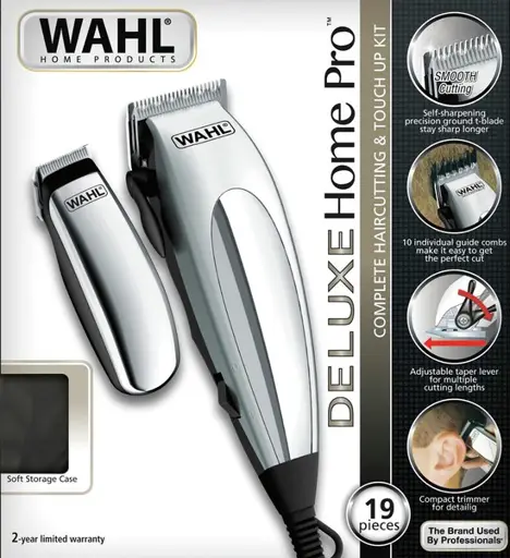 Wahl 79305-1316 plaukų kirpimo mašinėlė Chromas, Sidabras