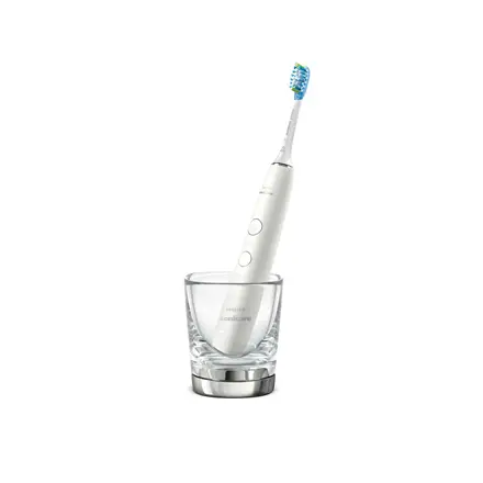 Philips DiamondClean Electric Toothbrush HX9911/27 Rechargeable, For adults, Number of brush heads included 1, Number of teeth brushing modes 4, Sonic technology, White