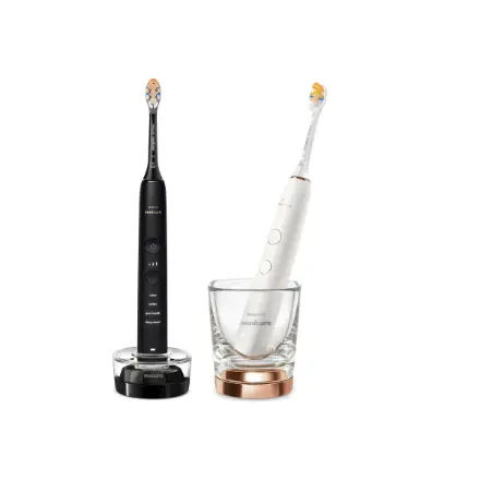 Philips HX9914/69 Philips Sonicare DiamondClean 9000 Electric toothbrush with app, Black and pink shades of gold