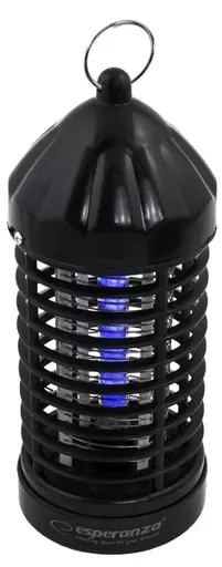 Esperanza EHQ005 ELEKTROS INSEKTŲ UV ŠVIESA Juoda