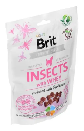 BRIT Care Dog Insects&Whey - Skanėstas šunims - 200 g