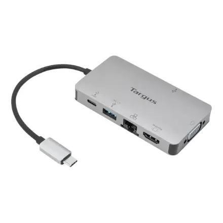 Targus USB-C DP Alt Mode Single Video 4K HDMI/VGA Docking Station with 100W PD Pass-Thru
