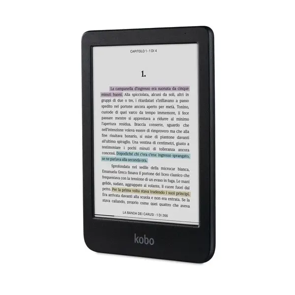 Rakuten Kobo Clara Colour elektroninių knygų skaityklė Lietimui jautrus ekranas 16 GB „Wi-Fi“ Juoda – 2