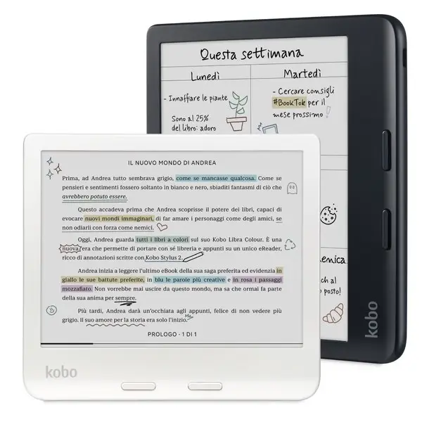 Rakuten Kobo Libra Colour elektroninių knygų skaityklė Lietimui jautrus ekranas 32 GB „Wi-Fi“ Juoda – 7