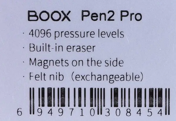 "ONYX BOOX PEN 2 PRO" RAŠIKLIS SU TRINTUKU, JUODAS – 6