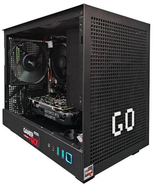 Asmeninio komp. komplektas GamerGO: AMD® Ryzen™ 5 5500 4.2Ghz (6 branduolių, 12 gijų procesorius) – 6