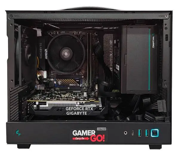 Asmeninio komp. komplektas GamerGO: AMD® Ryzen™ 5 5500 4.2Ghz (6 branduolių, 12 gijų procesorius) – 9