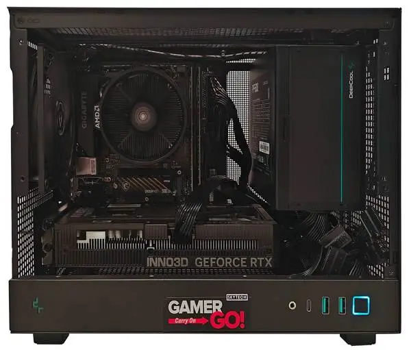 Asmeninio komp. komplektas GamerGO PLUS: AMD® Ryzen™ 5 5600 (6 branduolių, 12 gijų procesorius) – 3