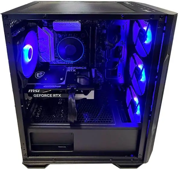 Asmeninio komp. komplektas CORE PLAYER (Powered by MSI): Intel® Core™i5-14400F (10 branduolių, 16 gijų procesorius) – 8