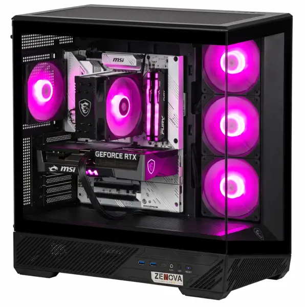 Asmeninio komp. komplektas ZENOVA PRO (Powered by MSI): AMD® Ryzen™ 7 7700 3.8 - 5.3Ghz (8 branduolių, 16 gijų procesorius) – 2