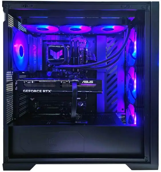 Asmeninio komp. komplektas TUF ULTRA (Powered by ASUS): Intel® Core™ Ultra 5 250KF Plus (18 branduolių) procesorius – 4