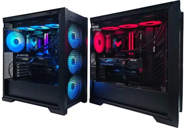 Asmeninio komp. komplektas TUF NEXT (Powered by ASUS): AMD® Ryzen™ 7 9800X3D (8 branduolių, 16 gijų procesorius) – 7