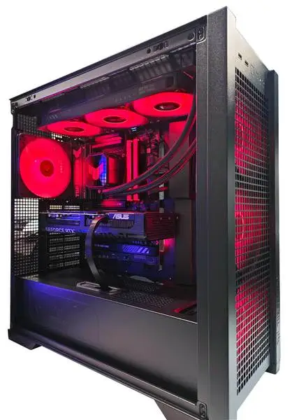 Asmeninio komp. komplektas TUF NEXT (Powered by ASUS): AMD® Ryzen™ 7 9800X3D (8 branduolių, 16 gijų procesorius) – 3
