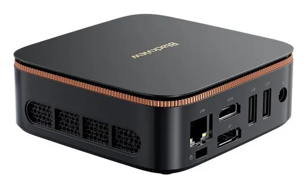 Mini kompiuteris „Blackview MP20“ su „Ryzen 3 3300U“, 8 GB RAM, 256 GB SSD, „Windows 11 Pro“, juodos spalvos – 6