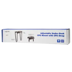 LOGILINK EO0009 - Adjustable under-desk CPU mount with strap – 7