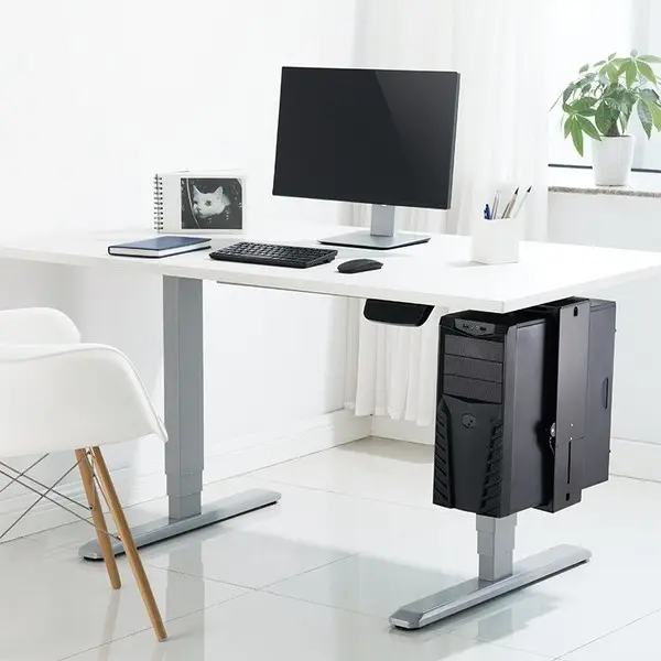 Rotating desktop computer mount – 8