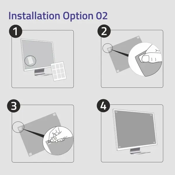 QOLTEC Privatizing filter RODO 21,5 inch 16:9 – 5
