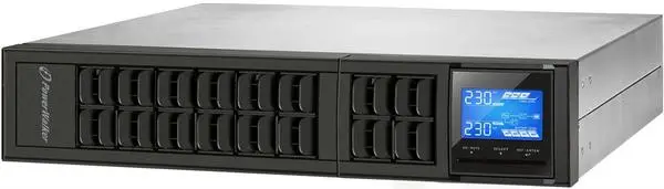 UPS ON-LINE 1000VA 3X IEC OUT, USB/RS-232, LCD, RACK19''/TOWER – 6