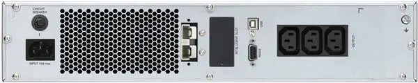 UPS ON-LINE 1000VA 3X IEC OUT, USB/RS-232, LCD, RACK19''/TOWER – 8