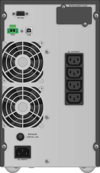 UPS ON-LINE 2000VA TG 4x IEC OUT, USB/RS-232, LCD, TOWER, EPO – 9