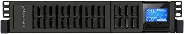 UPS ON-LINE 2000VA 4X IEC OUT, USB/RS-232, LCD, RACK19''/TOWER – 3